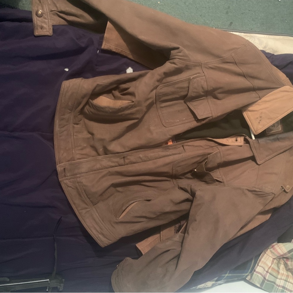 Levi's Men's Brown Military Jacket